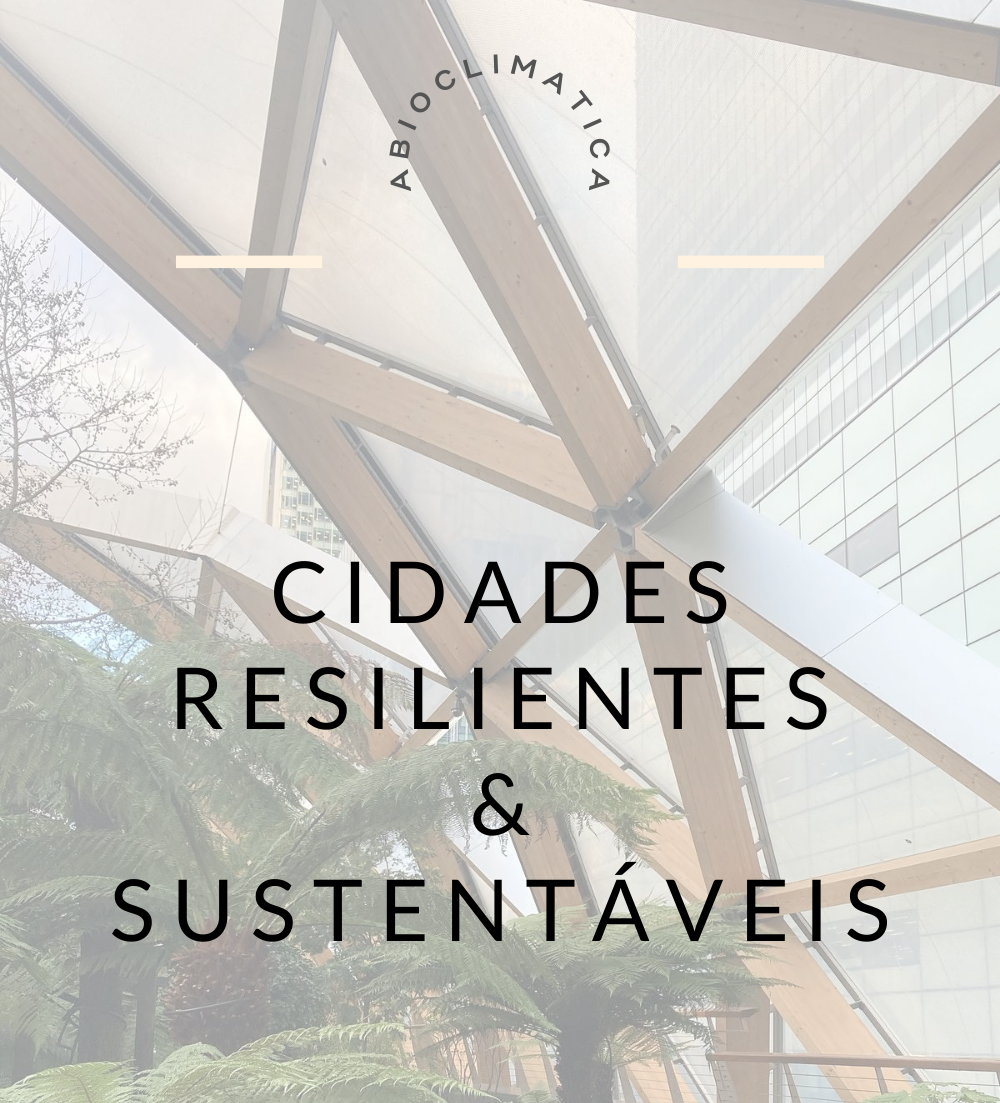 Cidades resilientes e sustentáveis: O papel do ambiente construído